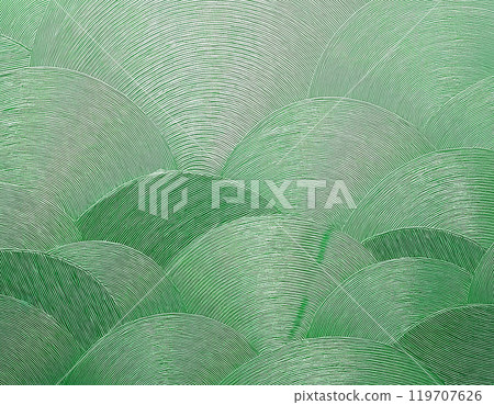 Japanese paper texture pattern image material green 119707626