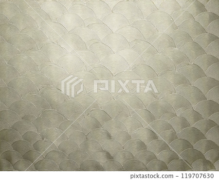 Japanese paper texture pattern image material - gold 119707630
