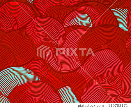Japanese paper texture pattern image material Red 119708171