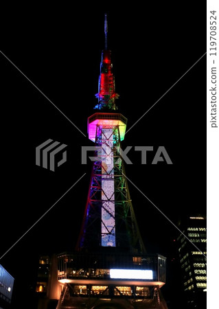 中部電力 MIRAI TOWER(原名古屋電視塔)亮燈 中部電力 MIRAI TOWER(原名古屋電視塔)亮燈 119708524