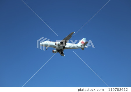 藍天和加拿大航空飛機 119708612