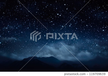 Starry sky background material 05 119709639