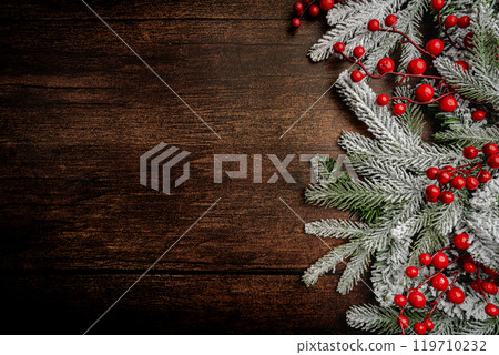 Christmas and New Year background Christmas and New Year background 119710232