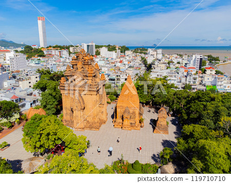 The Cham Towers of Ponagar. 119710710