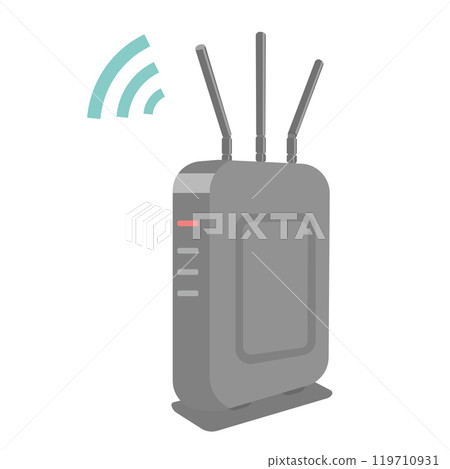 Router illustration 119710931