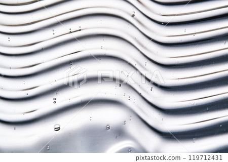 Texture of the hair gel or hyaluronic gel for the face. 119712431