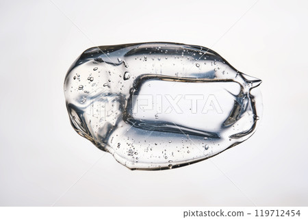 Texture of the hair gel or hyaluronic gel for the face. 119712454