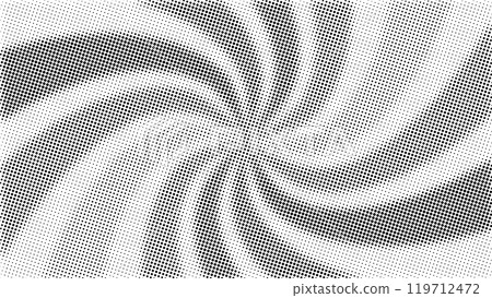 Pop art concentric rays background. Comic pattern with starburst and halftone. Cartoon retro sunburst effect with dots. Back and white banner. Vintage sunshine texture. Vector illustration. Pop art concentric rays background. Comic pattern with starburst and halftone. Cartoon retro sunburst effect with dots. Back and white banner. Vintage sunshine texture. Vector illustration. 119712472