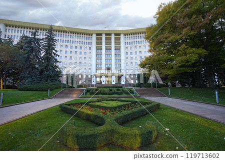 The Parliament of the Republic of Moldova in Chisinau The Parliament of the Republic of Moldova in Chisinau 119713602