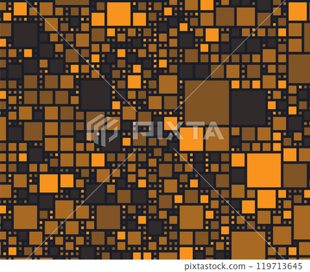 Blockchain background. Cryptocurrency web3 rectangle banner ad. 119713645