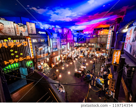 Shin-Yokohama Ramen Museum in Yokohama, Japan Shin-Yokohama Ramen Museum in Yokohama, Japan 119714354