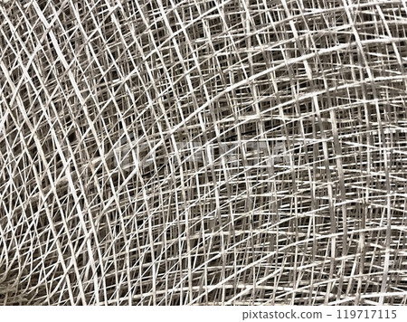 Macro shot of netting or mesh material 119717115