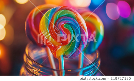 多彩的糖果 119717150