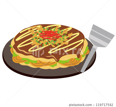 Hiroshima-yaki Okonomiyaki 119717582