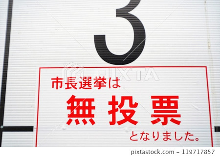 選舉海報公告板 選舉海報公告板 119717857