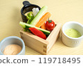 Vegetable stick 119718495
