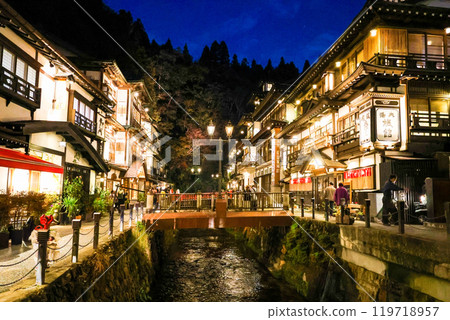 Illuminated Ginzan Onsen Illuminated Ginzan Onsen 119718957