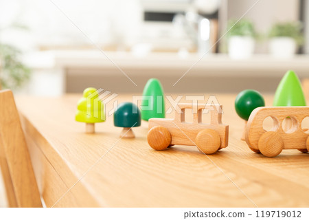 Living room and car Living room and car 119719012