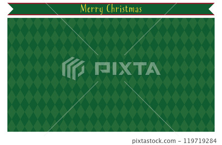 Christmas colored diamond check seamless pattern/red, green, beige Christmas colored diamond check seamless pattern/red, green, beige 119719284