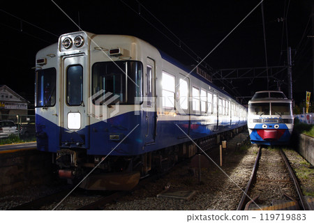 [FJ] Fujikyu Line 1000 series train: old standard color (local train: Otsuki⇔Kawaguchiko) 119719883