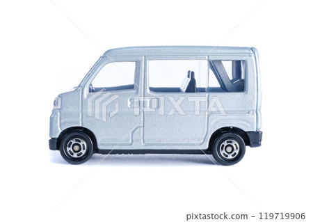 Delivery van, automobile, cutout material Delivery van, automobile, cutout material 119719906