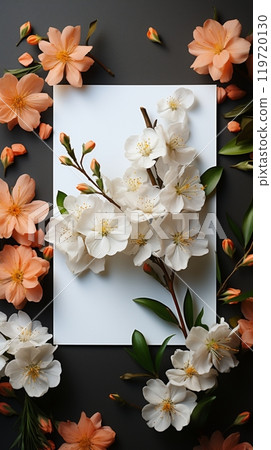 Invitation paper mockup write word information 119720130