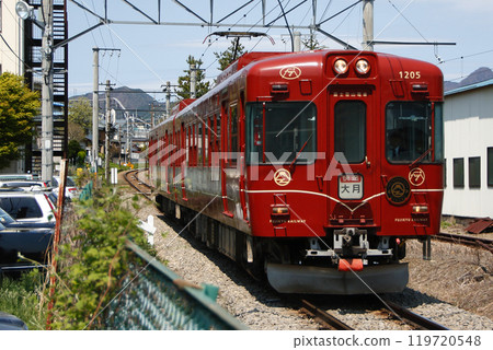 [FJ] 富士急行線1200型列車：富士登山電車（各站：大月⇔河口湖） 119720548