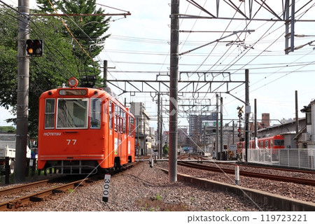 伊予鐵道環狀線:松山市線(Moha 50後期型) 伊予鐵道環狀線:松山市線(Moha 50後期型) 119723221