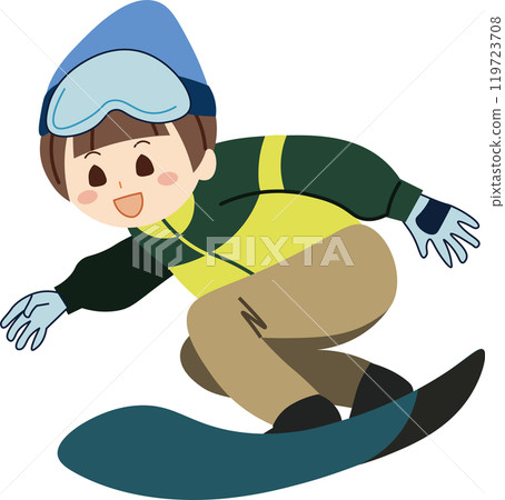 Snowboard, child, boy 119723708