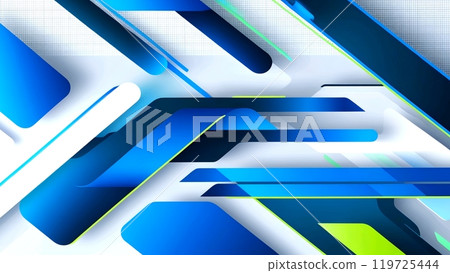 Horizontal background design combination of blue color with technology theme  119725444