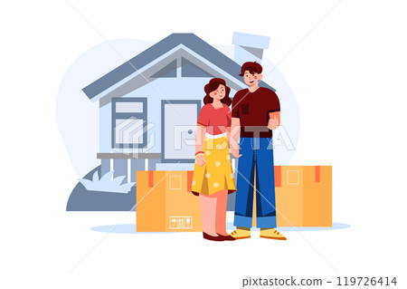 We Move to a New House 119726414