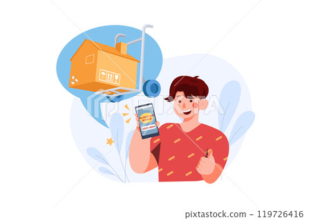 Relocation service application Relocation service application 119726416