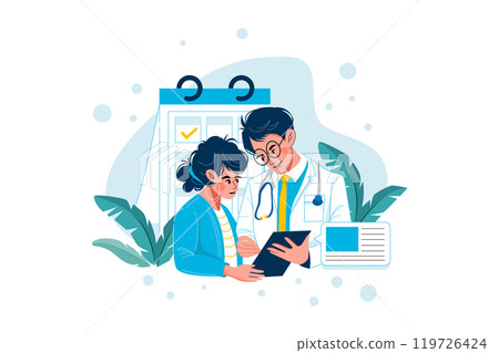 Doctor appointment 119726424