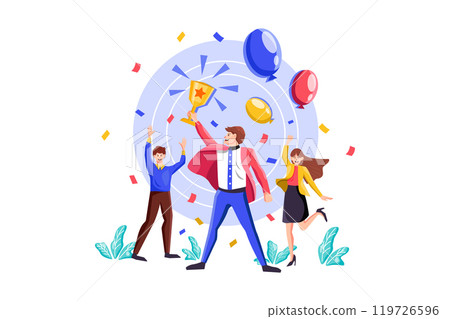 Celebrating success Celebrating success 119726596