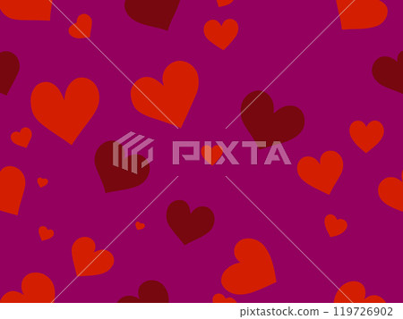 The of a vector seamless background Valentines day 119726902