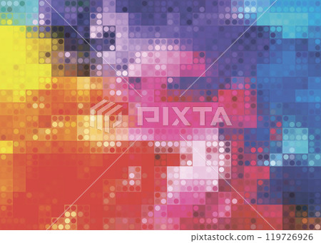 art different color abstract digital pixel vector image 119726926