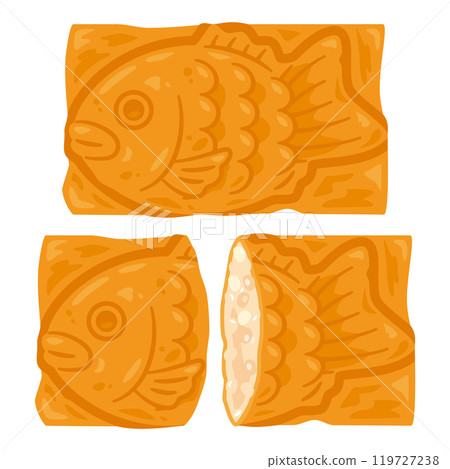 牛角包鯛魚燒套餐配白豆沙 119727238