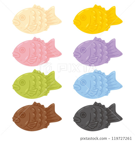 Colorful Taiyaki Set 1 119727261