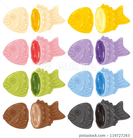 多彩鯛魚燒套餐3 119727263