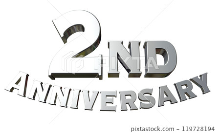 3DCG角色「2nd Anniversary/2週年慶」銀、銀 119728194