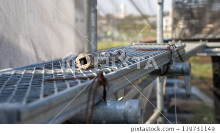 外牆施工腳手架 119731149