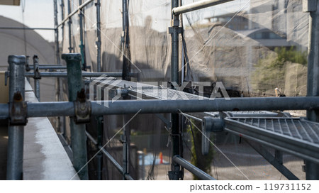 外牆施工腳手架 119731152