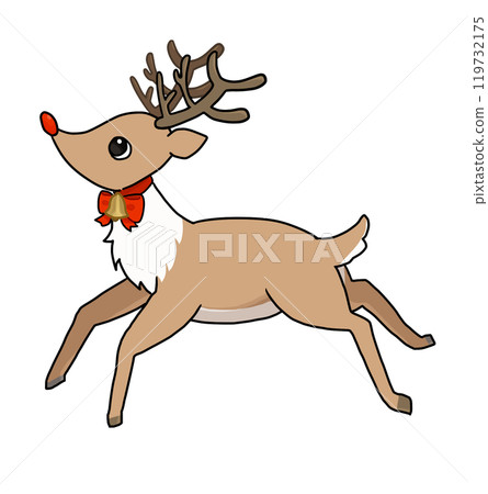 Rudolph the Red-Nosed Reindeer Running 119732175