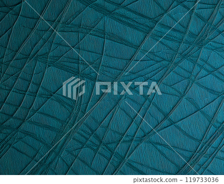 Image material of Japanese paper texture: Blue 119733036