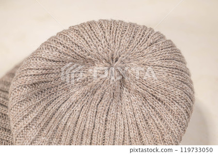Top of knitted hat 119733050