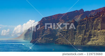 Los Gigantes Cliff, Canary Islands, Tenerife, Spain. 119733660