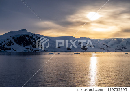 Antarctic landscape near Neko Harbour 119733795