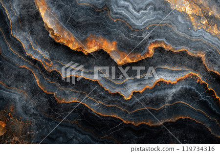 Textured of the elegant and luxurious dark marble background. Textured of the elegant and luxurious dark marble background. 119734316