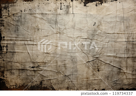 Old ruined and staind grungy wall texture 119734337