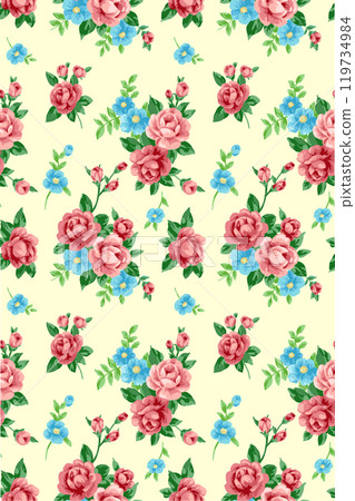 玫瑰圖案 119734984